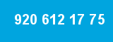 920 612 17 75 920 612 17 75
